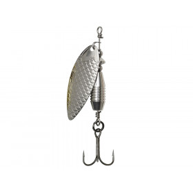 Blestivka DAM Effzett Fast Water Spinner št:3 10g- Silver