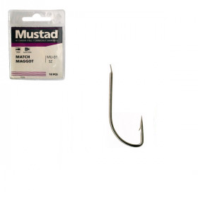 Trnki Mustad Match Maggot MU-01 Št: 8-14