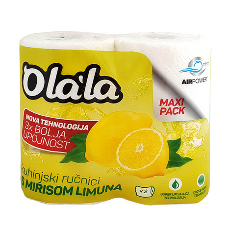 Papirnate brisače Olala 2kom