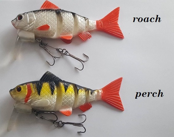 Silikonska vaba Capture Dancing Pearch-Roach 16cm 66g