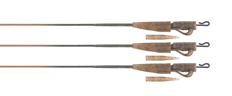Sistem Fox Edges Camo Leadcore Lead Clip Leaders 50lb