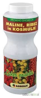 Gnojilo Agrolit Maline, Ribez in Kosmulje 1kg