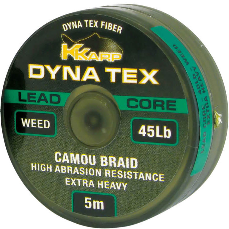 Lead Core KKarp Dyna Tex 5m 45lb- weed