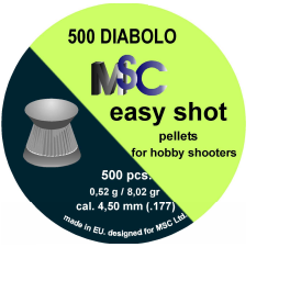 Metki za zračno puško MSC Easy Shot 4,5mm 500kom