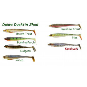 Silikonska varalica Daiwa Duckfin Shad 6cm 9pcs