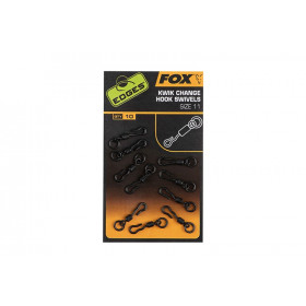 Vrtljivke Fox Kwik Change Hook Swivels 10-11
