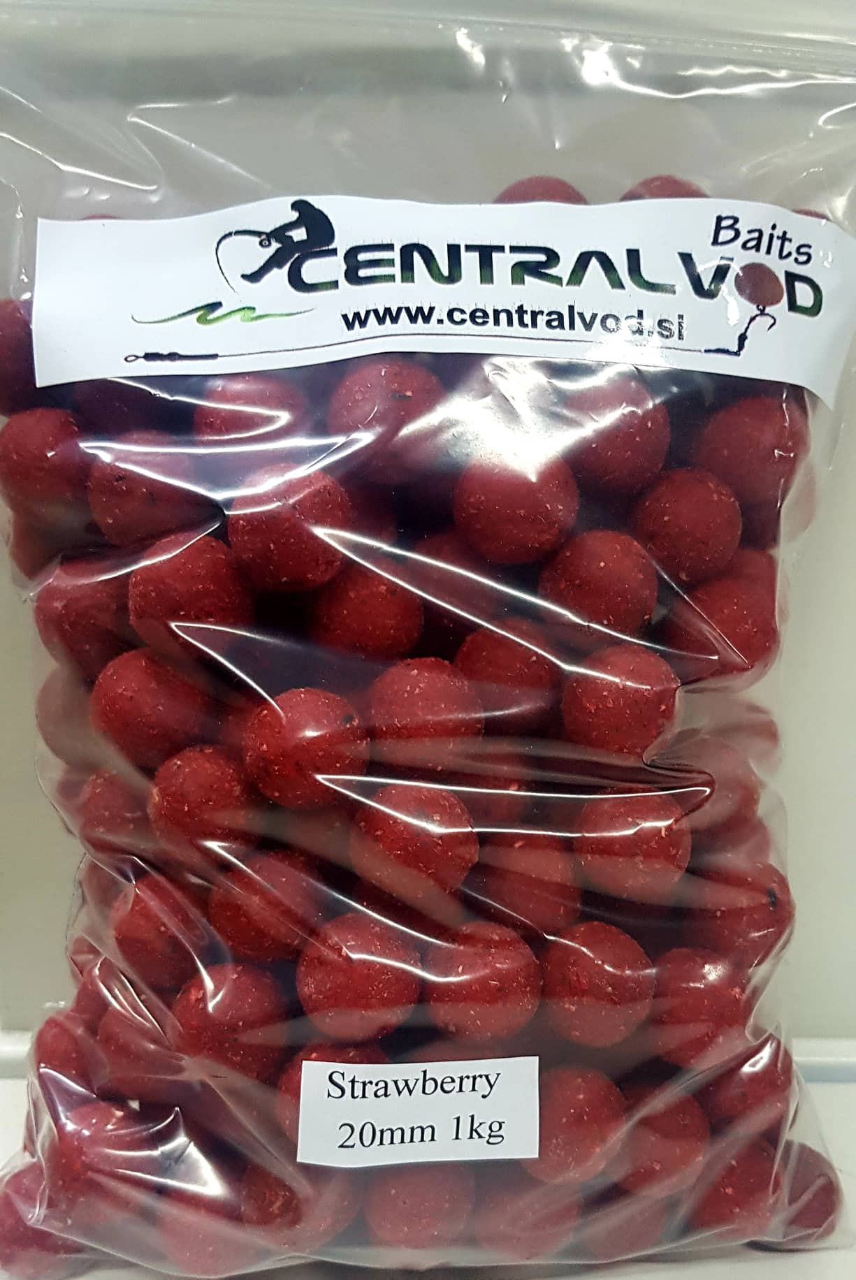 Bojli Centralvod Baits Strawberry 20mm 1
