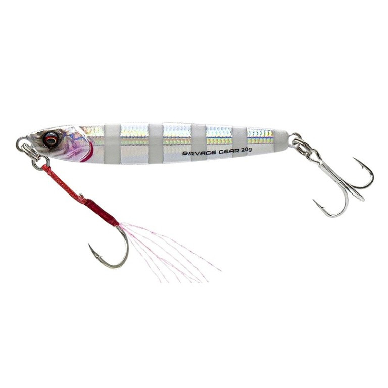 Jig Savage Gear 3D Jig Minnow 6,8cm 15g- Zebra Blue Glow