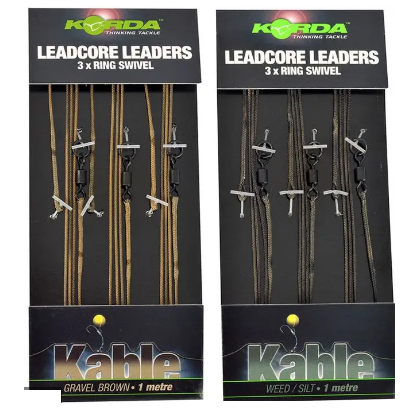 Korda Leadcore Leaders 3x Ring Swivel- izbira