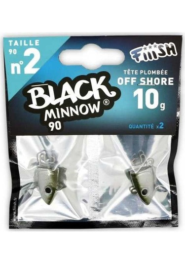 Jig glava Fiiish Black Minnow Offshore n2 10g/ 2pcs