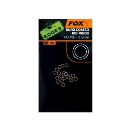 Fox Kuro Coated Rig Rings 2,5mm