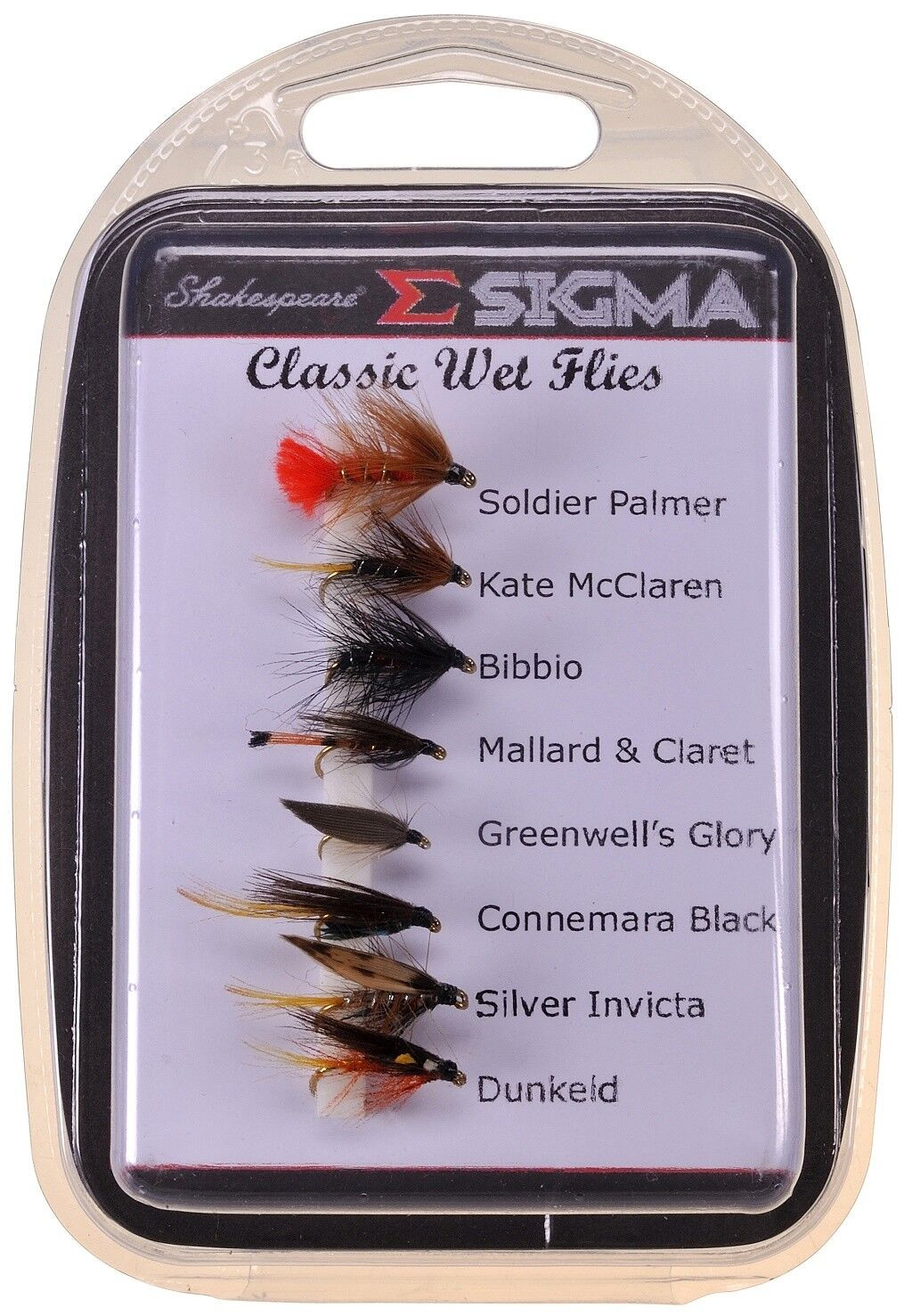 Umetne muhe Shakespeare Sigma Classic Wet Flies 007