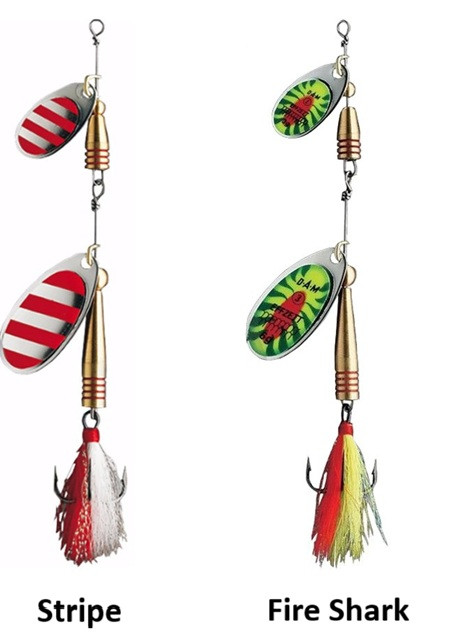 Blestivka DAM Effzett Tandem Spinner Dressed 3+5 20g