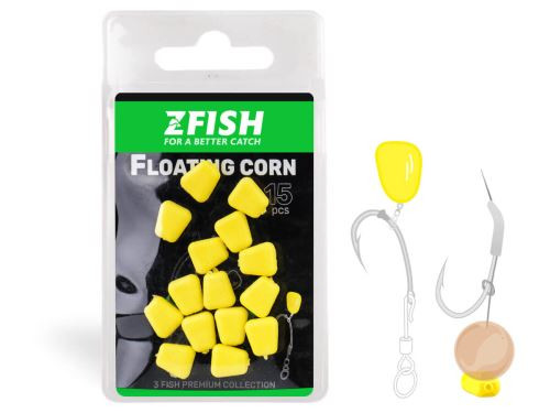Umetna koruza Zfish Floating Corn 15pcs
