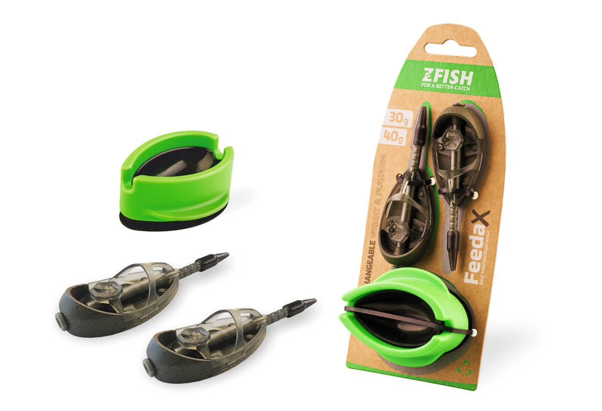 Set Zfish Method Feeder Feeda X 30-40g+ Mold